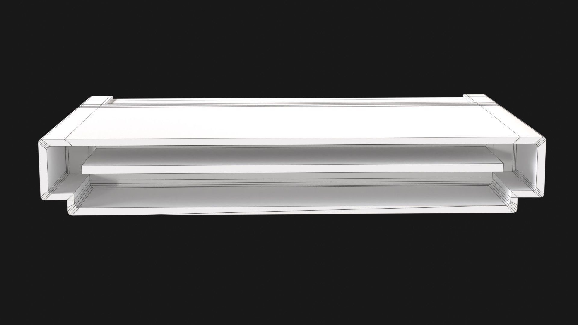 Sega Master System Low-poly 3D model_34