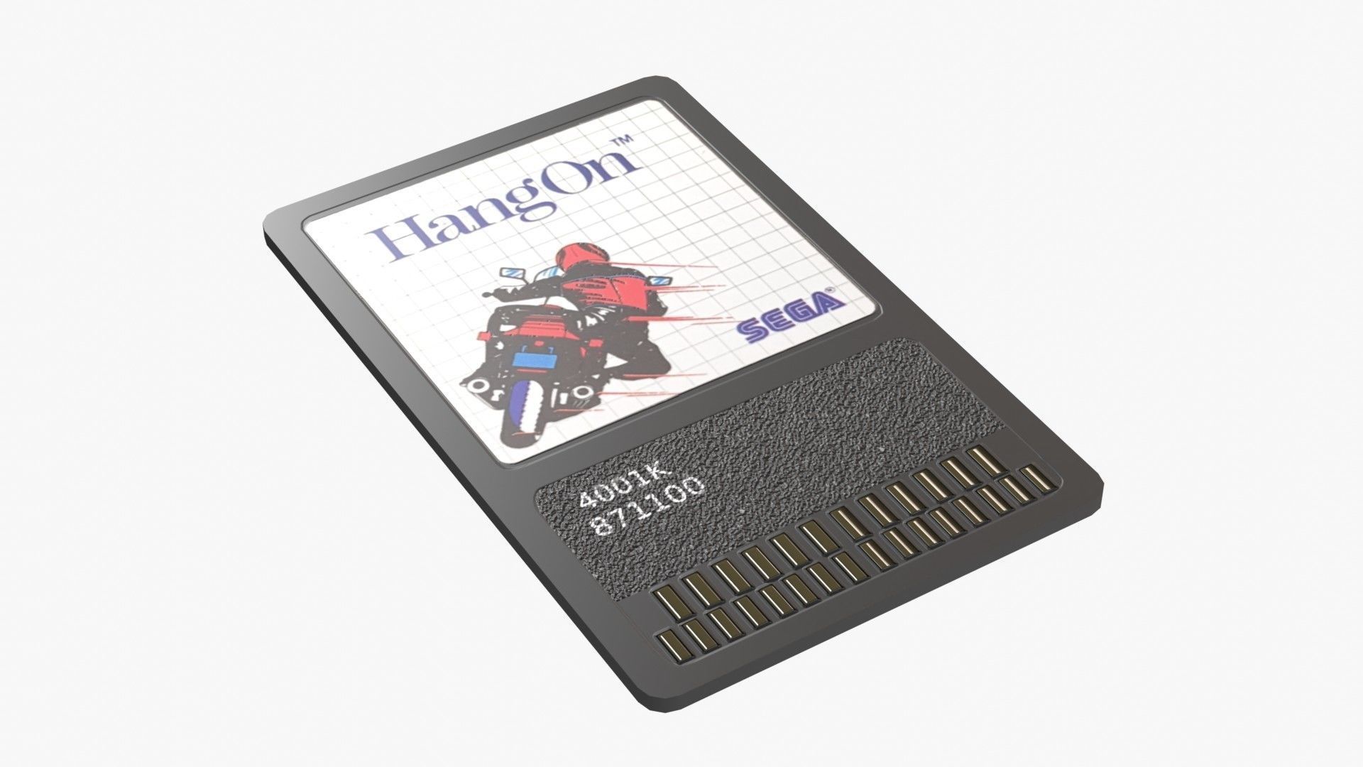 Sega Master System Low-poly 3D model_20