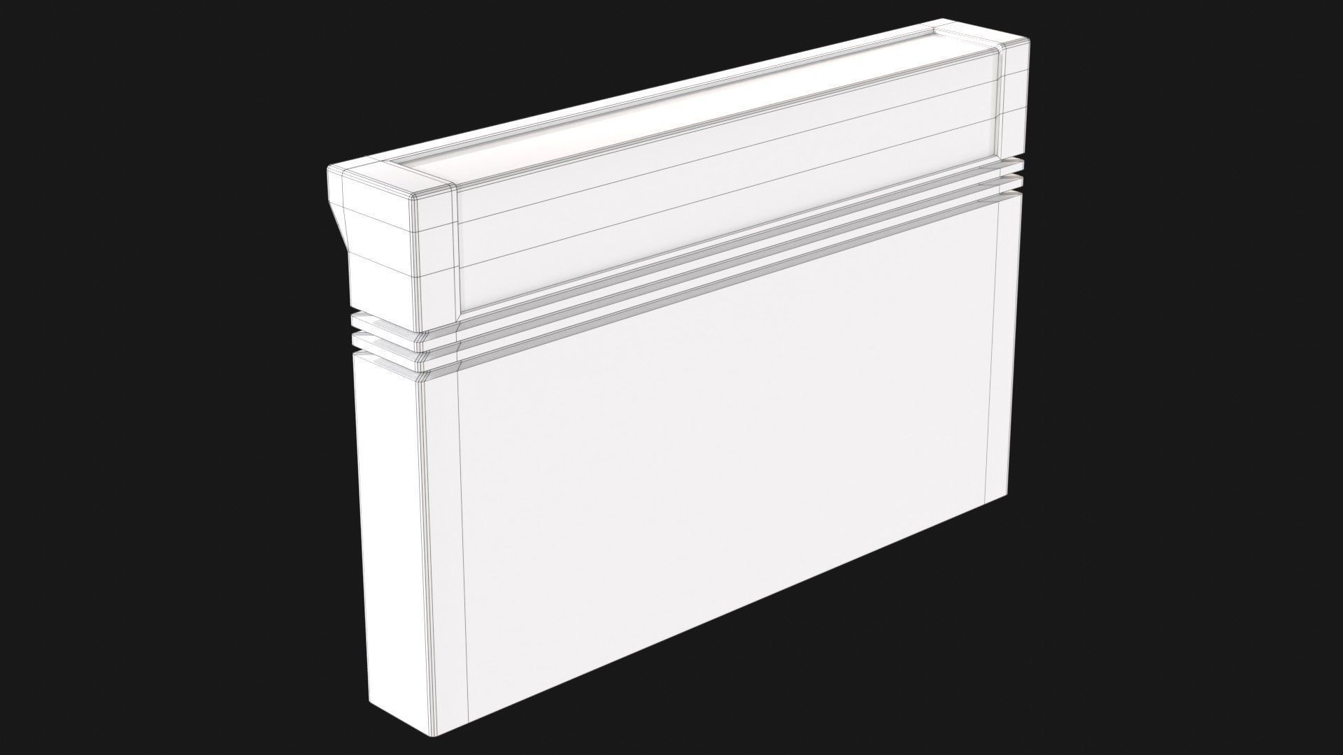 Sega Master System Low-poly 3D model_32