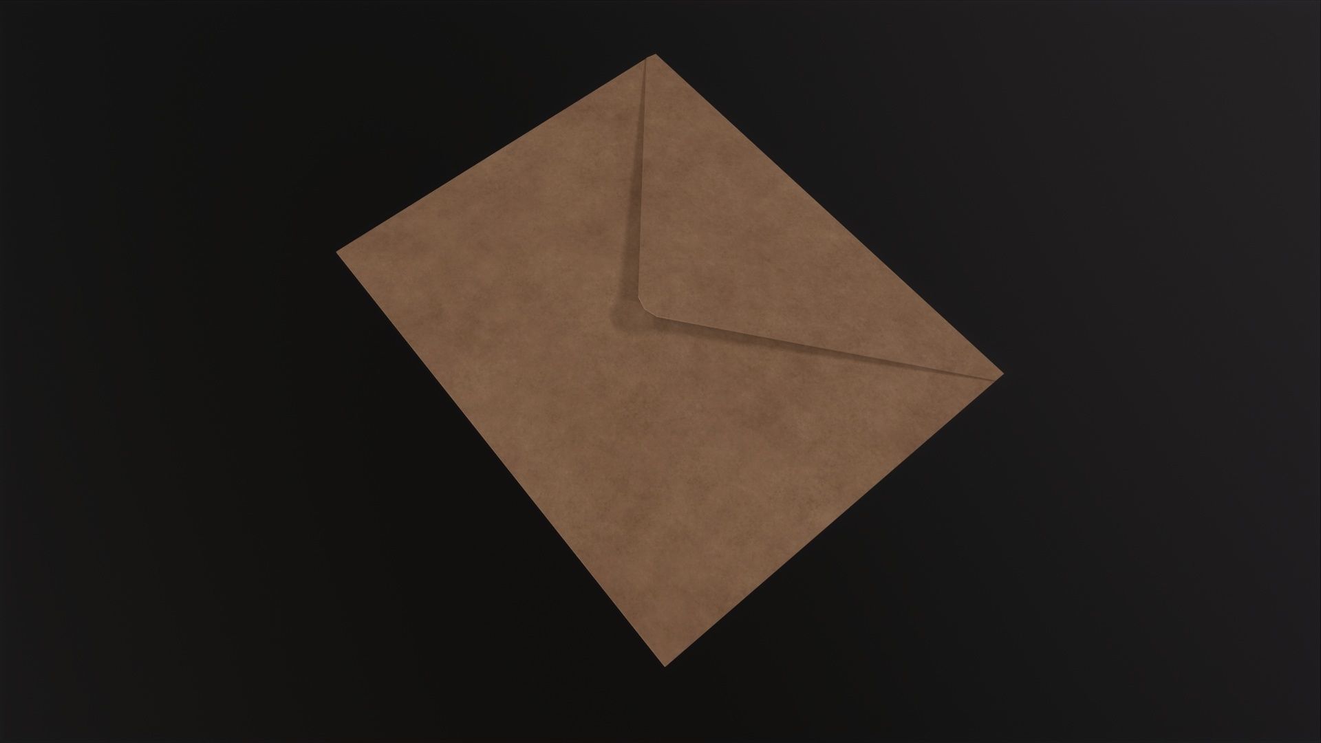 Envelope 3D Model Low-poly 3D model_2