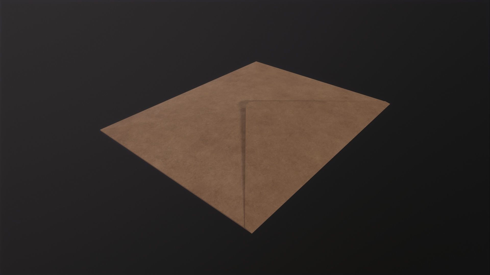 Envelope 3D Model Low-poly 3D model_5