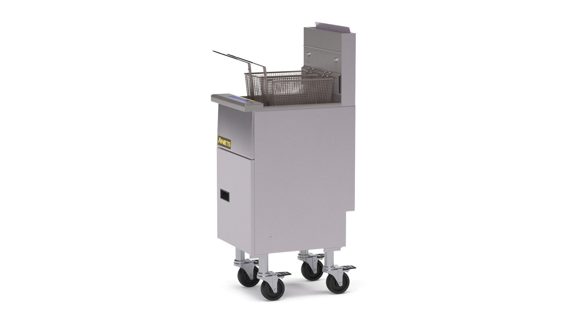Anets Goldenfry Split Pot Fryer AGG14T 3D model_28