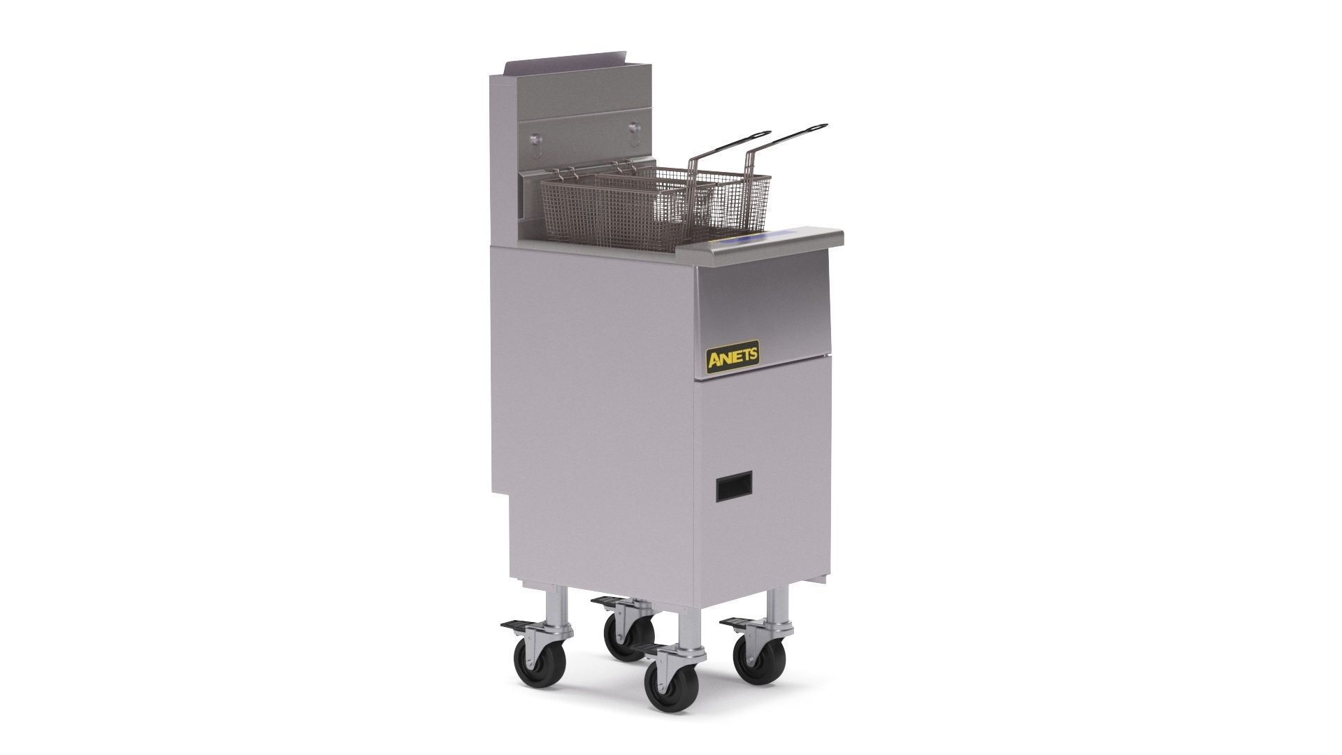 Anets Goldenfry Split Pot Fryer AGG14T 3D model_19