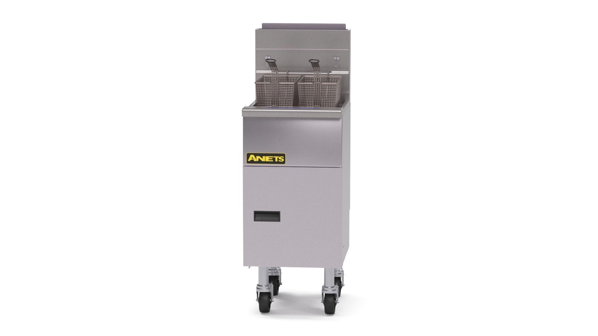 Anets Goldenfry Split Pot Fryer AGG14T 3D model_16