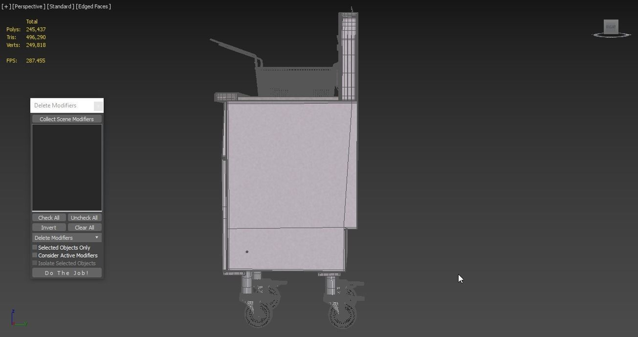 Anets Goldenfry Split Pot Fryer AGG14T 3D model_5