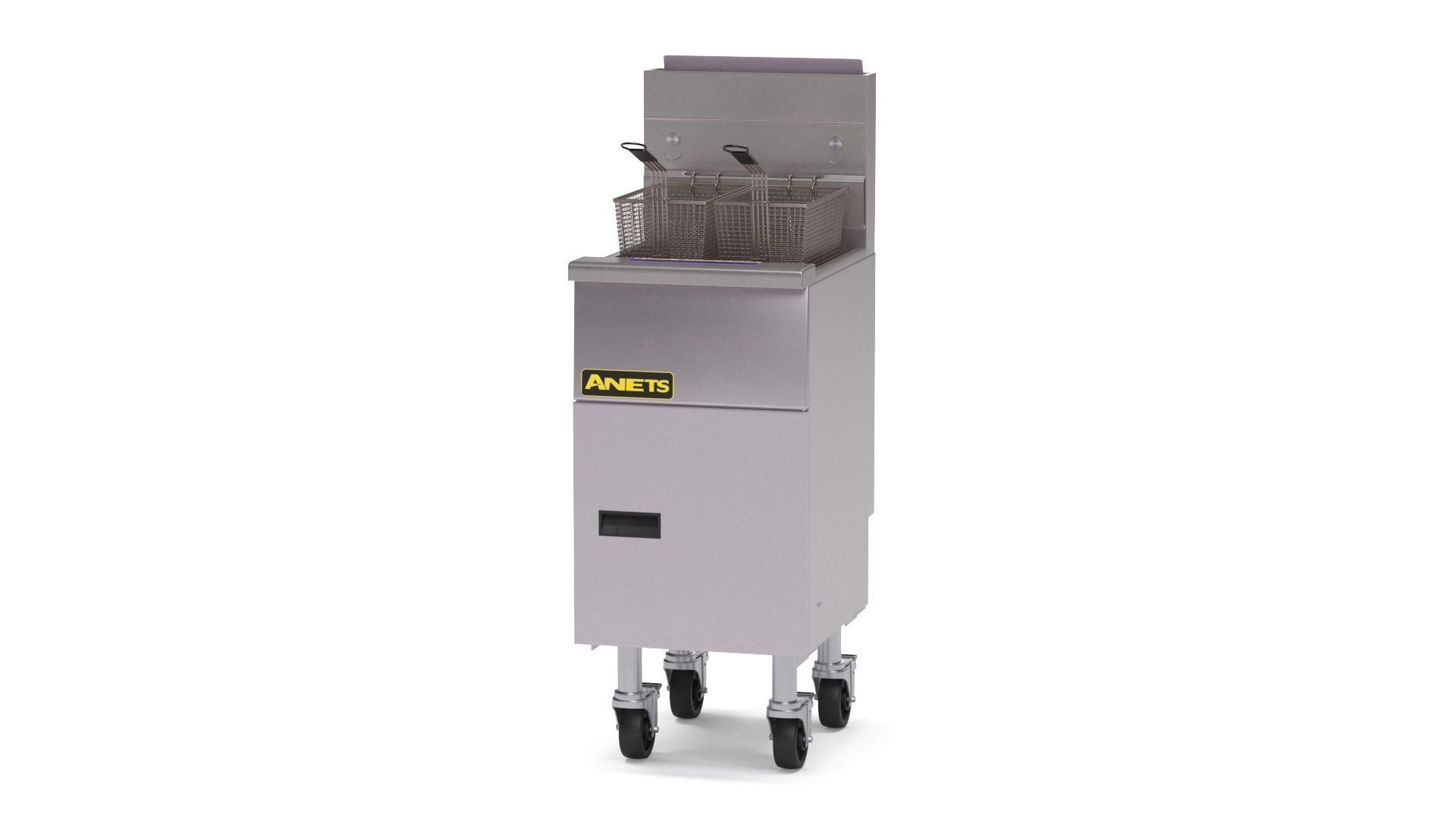 Anets Goldenfry Split Pot Fryer AGG14T 3D model_15