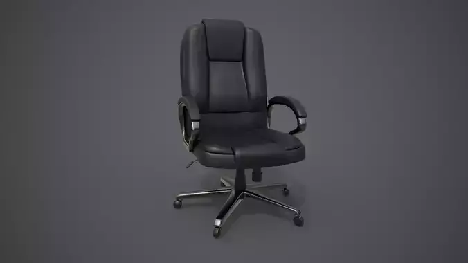 Leather office chair 