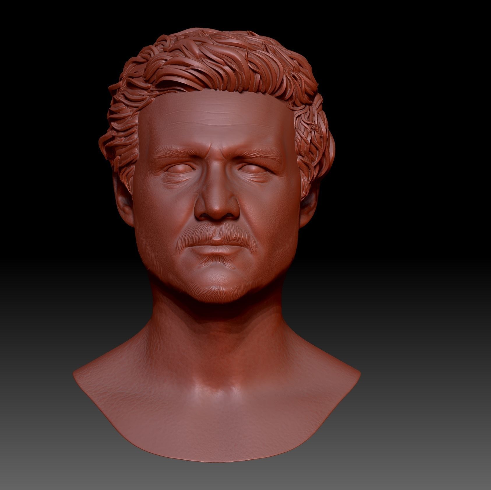 Pedro Pascal - Joel - The Last of Us 3D print model 3D print model_13