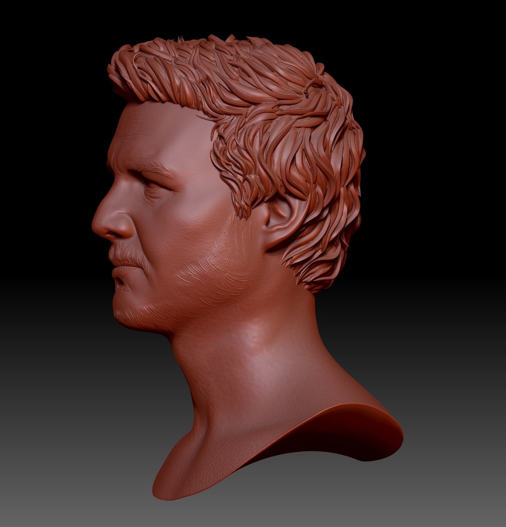 Pedro Pascal - Joel - The Last of Us 3D print model 3D print model_14