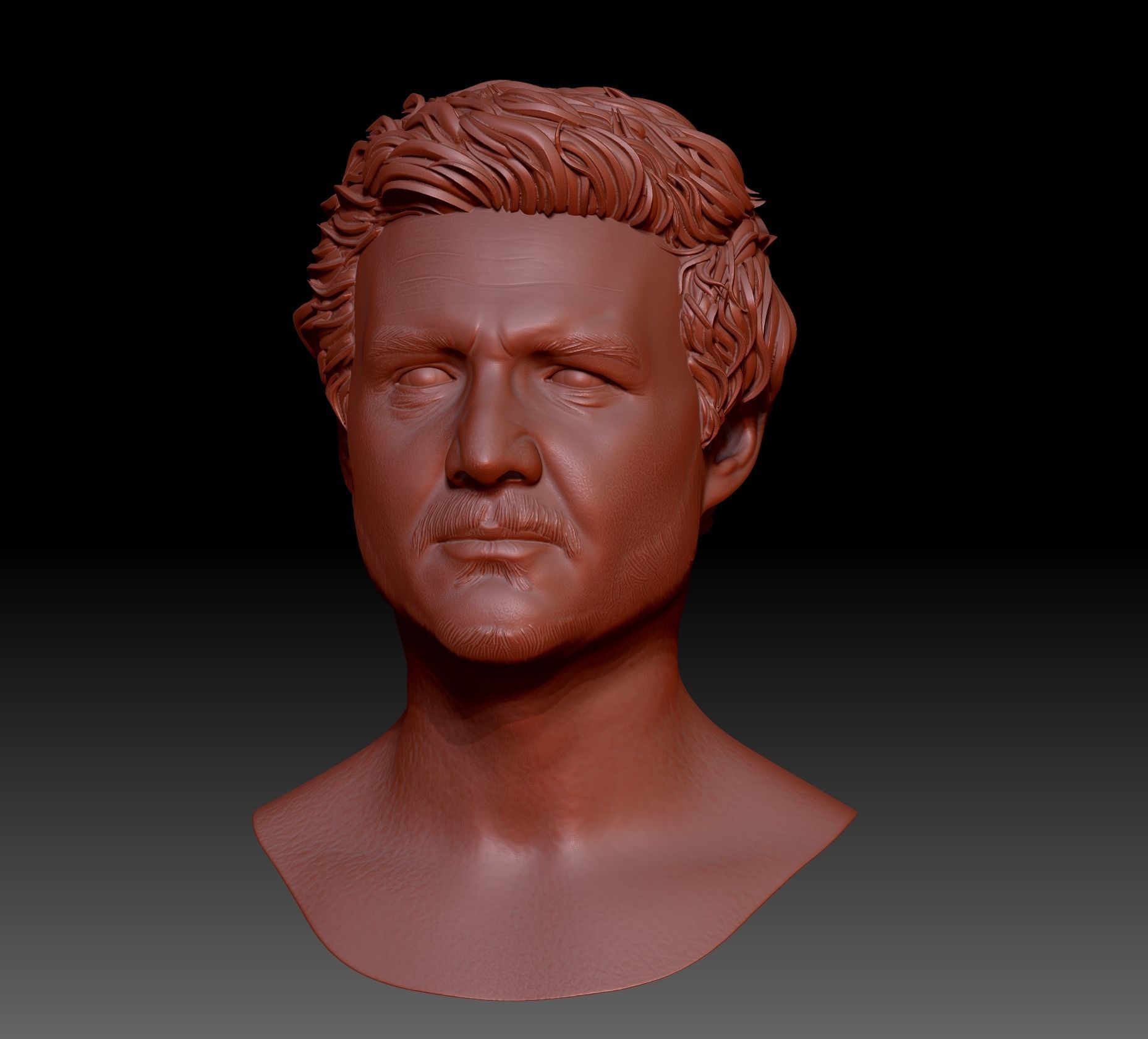 Pedro Pascal - Joel - The Last of Us 3D print model 3D print model_16
