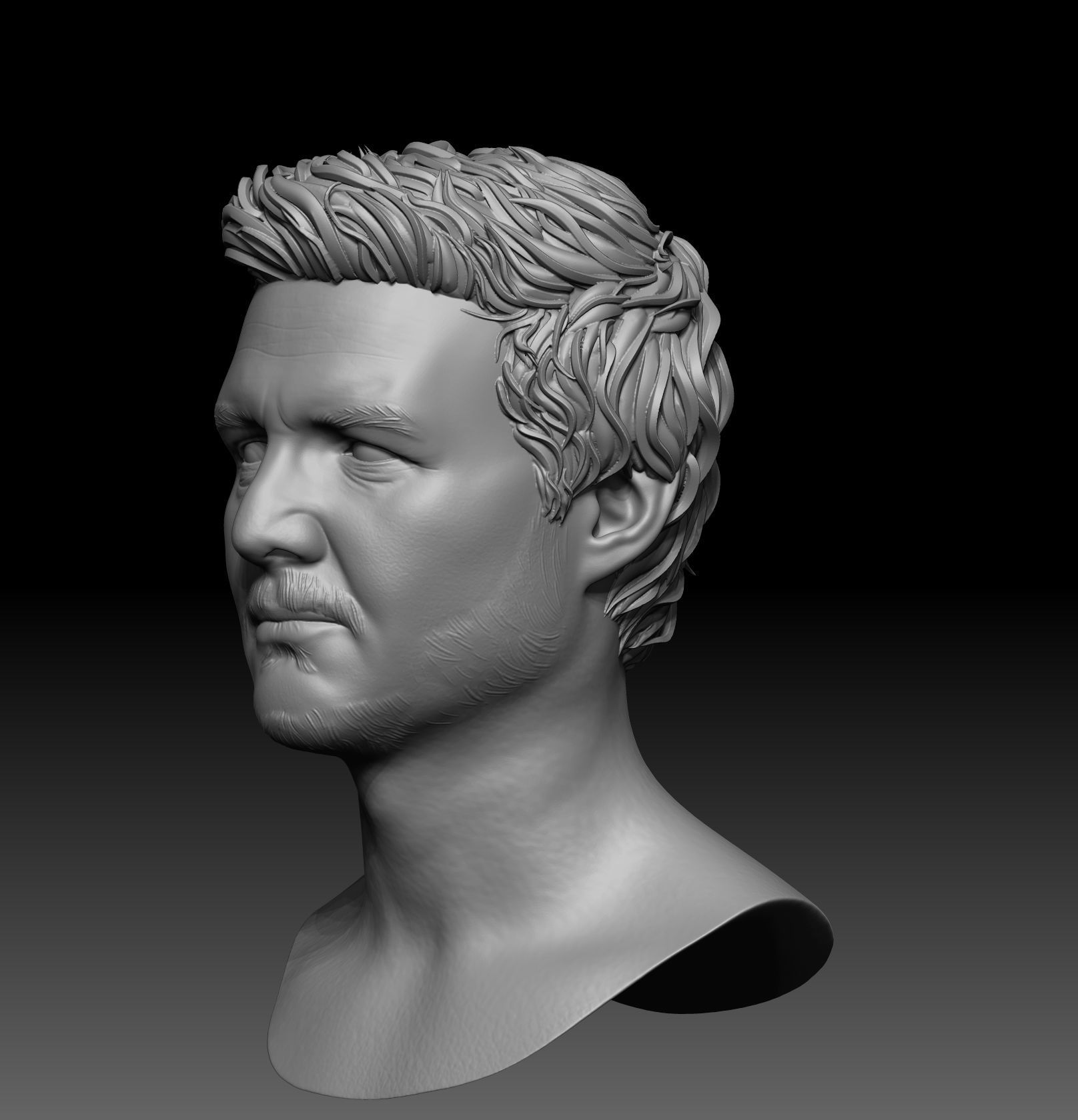Pedro Pascal - Joel - The Last of Us 3D print model 3D print model_8