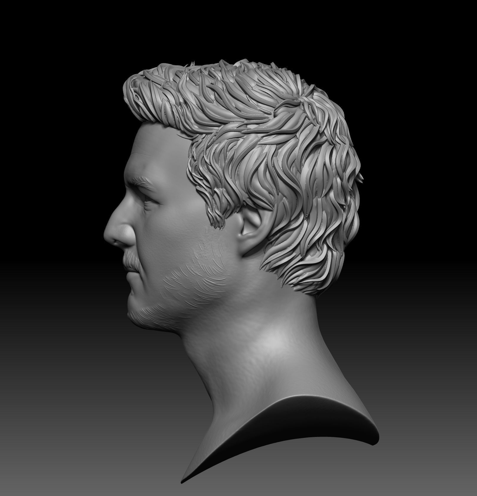 Pedro Pascal - Joel - The Last of Us 3D print model 3D print model_7