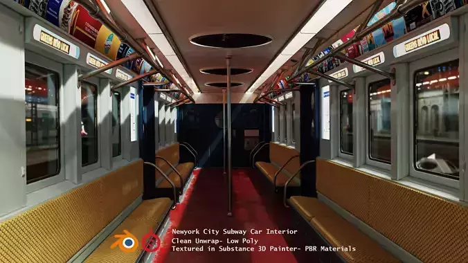 NYC Subway Car Interior