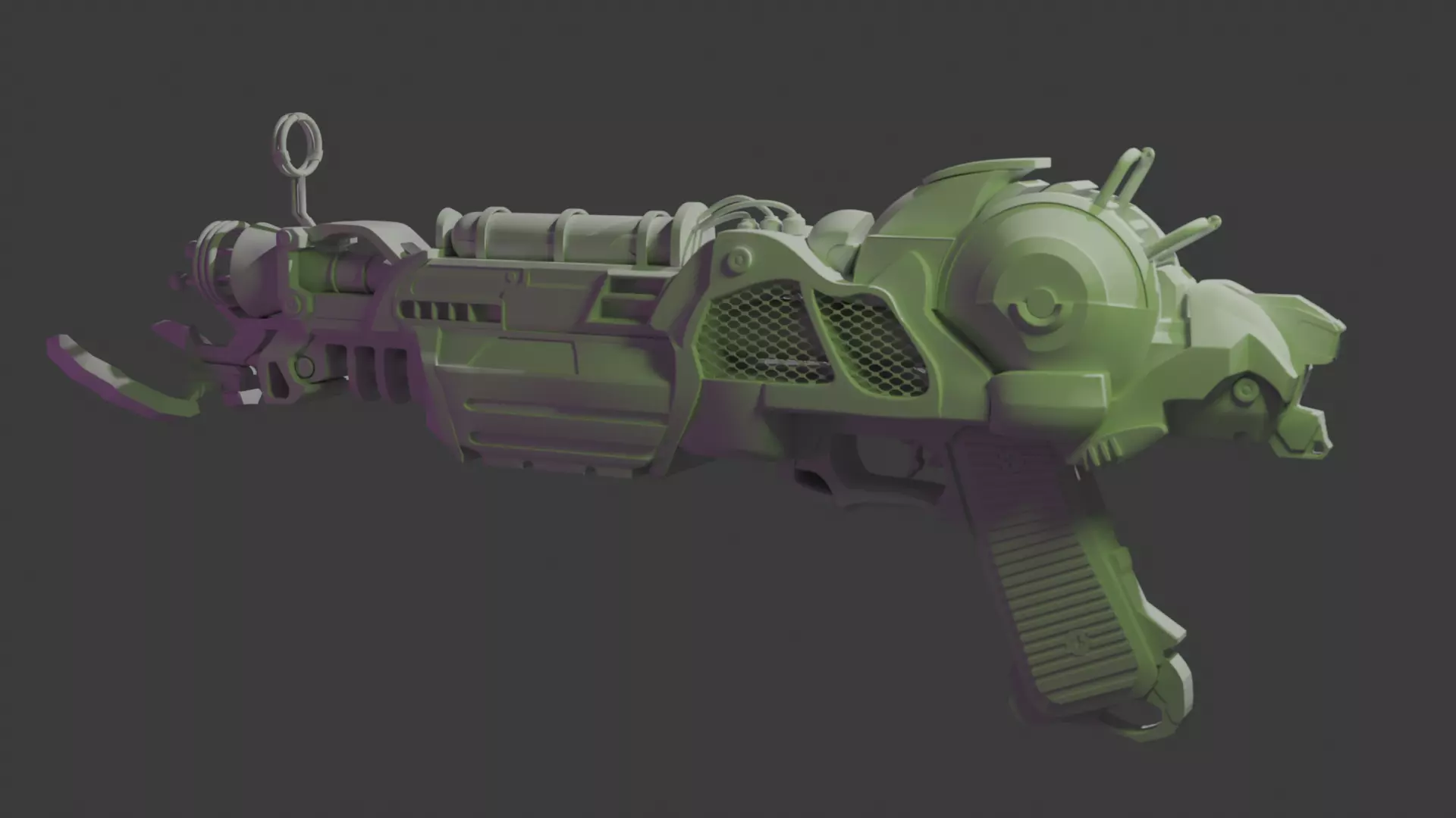 Ray Gun Mark 2 Call of Duty Black Ops 2 3D model_1