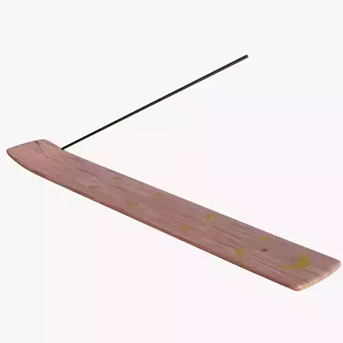 Aroma Stick with Holder Low-poly 3D model