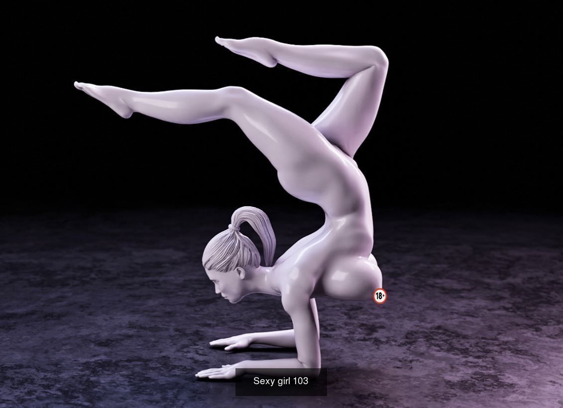Sexy Girls - Mega pack Vol 4 3D Model Collection_6