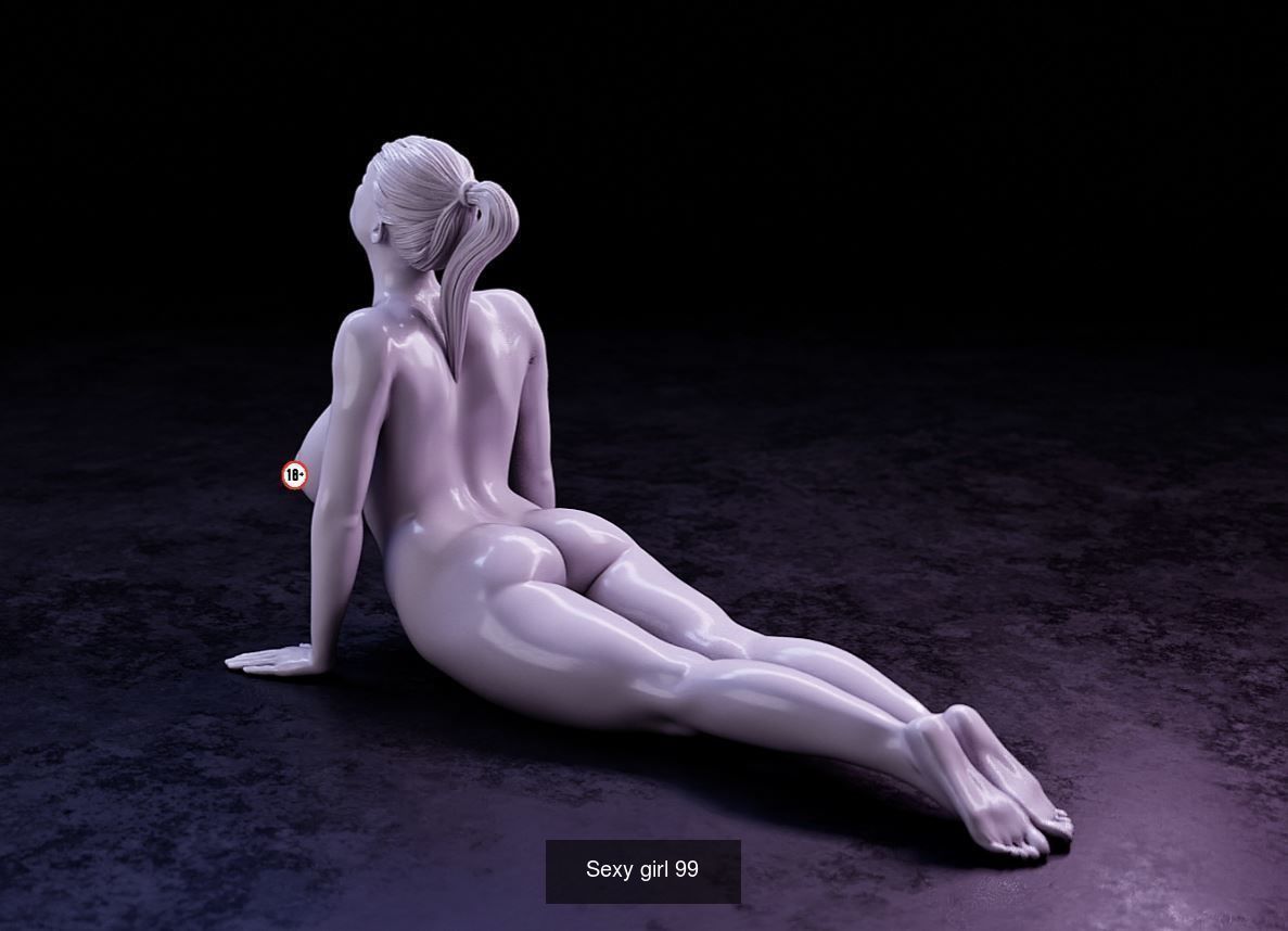 Sexy Girls - Mega pack Vol 4 3D Model Collection_4