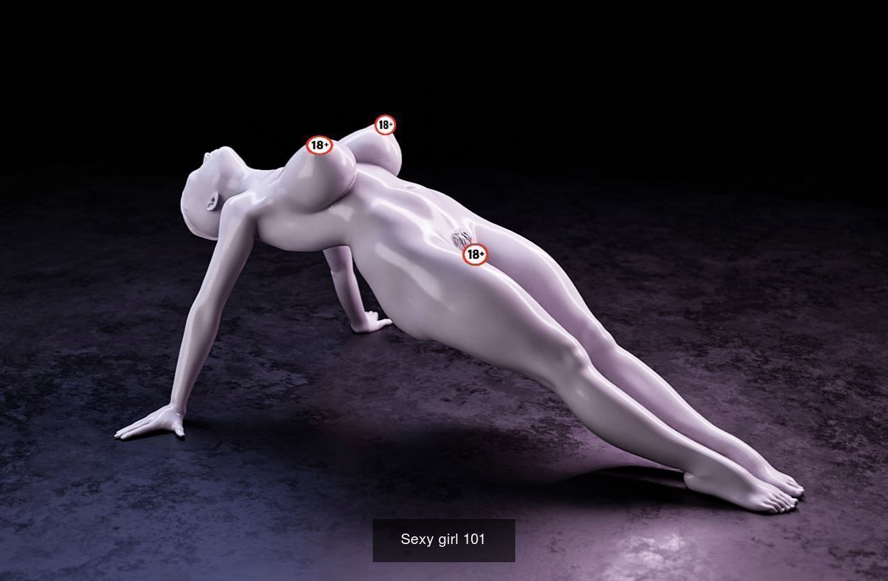 Sexy Girls - Mega pack Vol 4 3D Model Collection_5