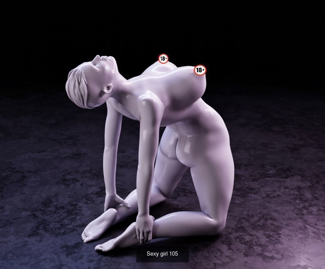 Sexy Girls - Mega pack Vol 4 3D Model Collection_7