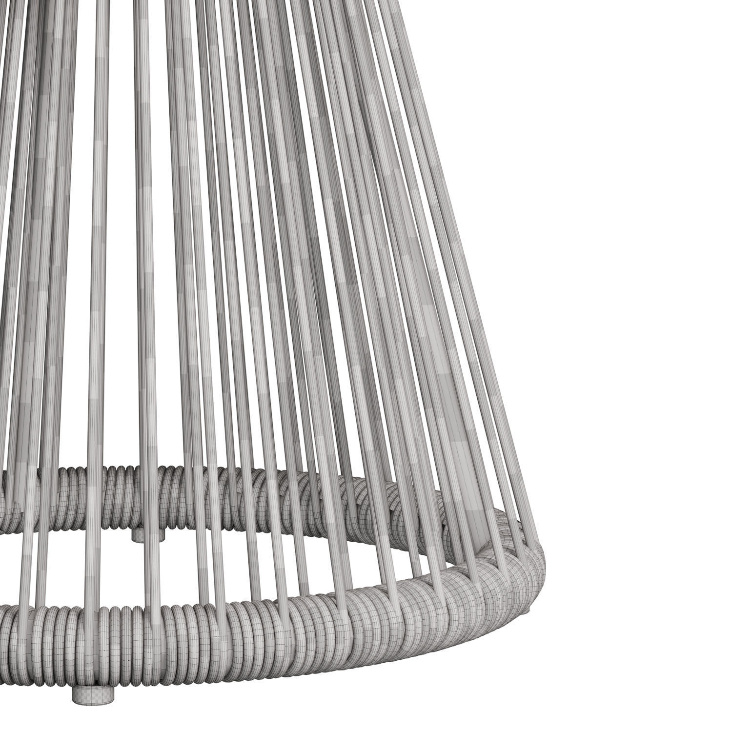 Shinji coffee table 3D model_7