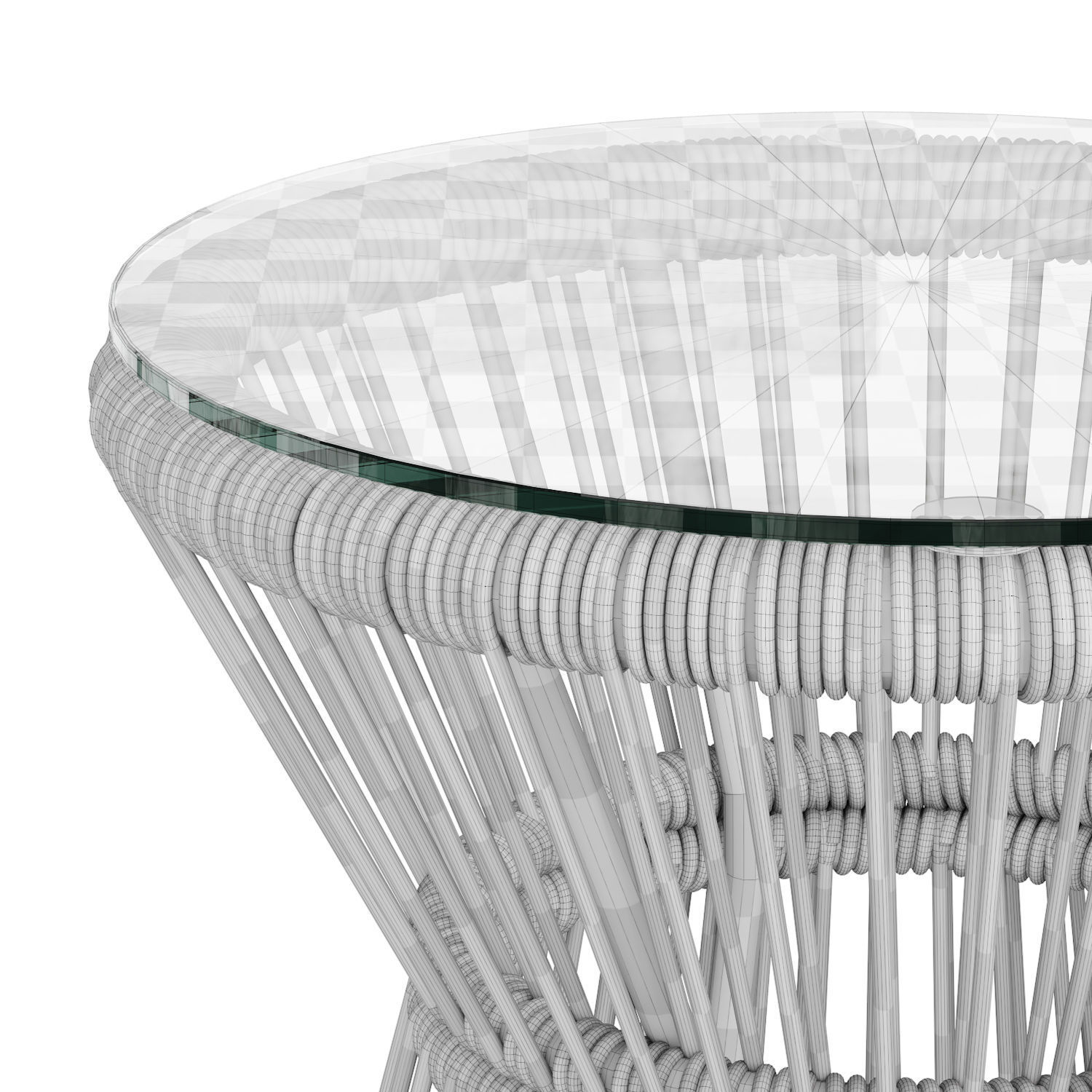 Shinji coffee table 3D model_8