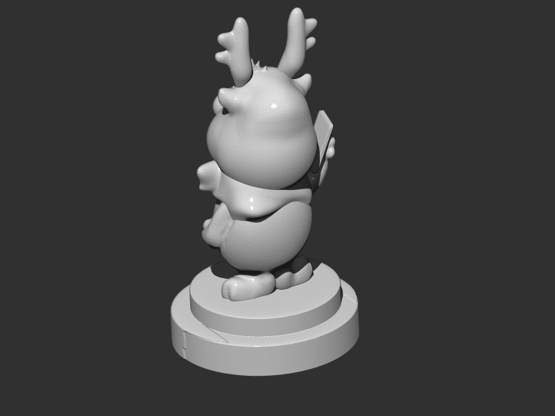 Santa s Reindeer 3D print model_5