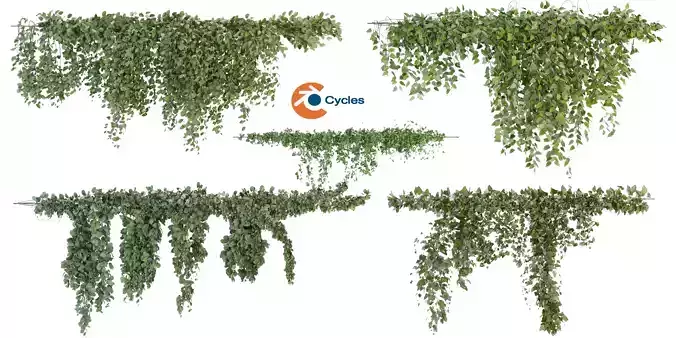 Collection plant vol 266 - blender model 