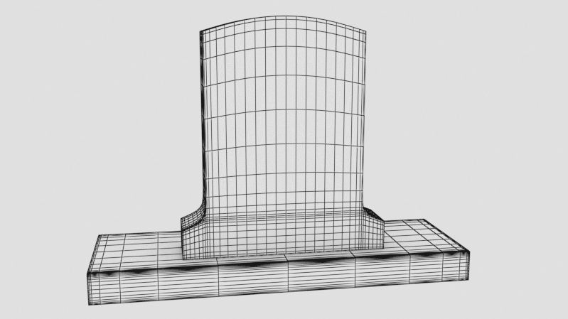 Grave 3D model_1