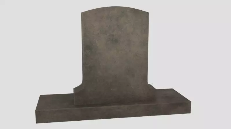 Grave 3D model_0