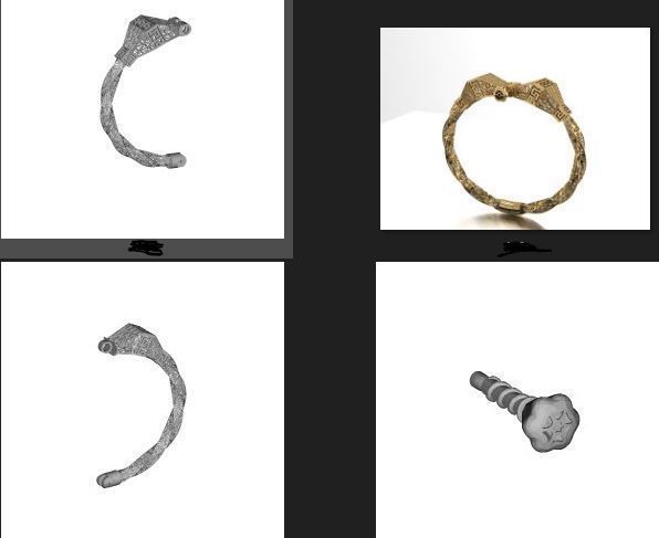  Fusion bracelet 3D print model_2