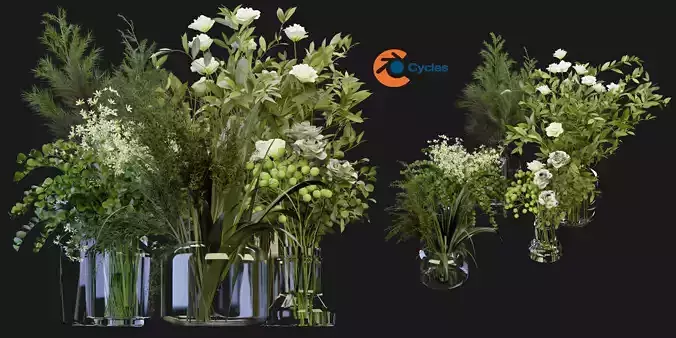 Collection plant vol 268 - blender model  3D model