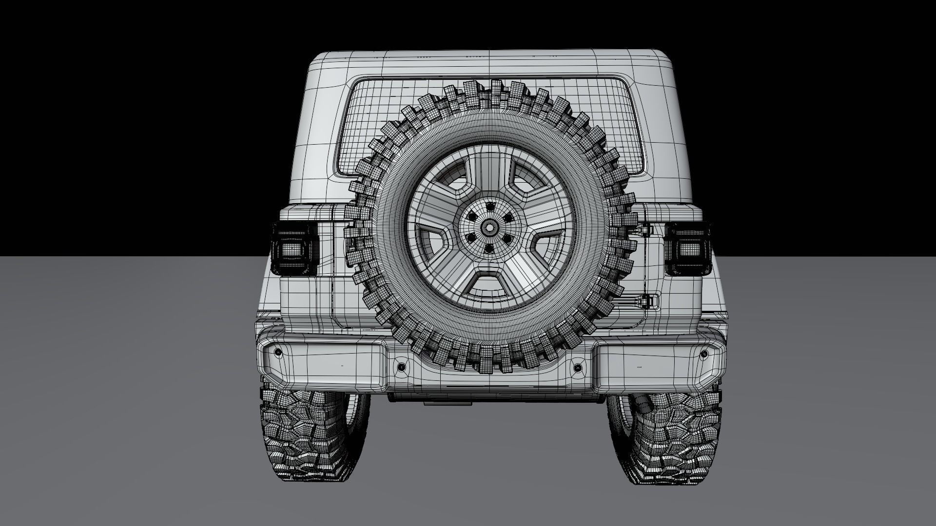 Jeep Wrangler Rubicon  3D model_13