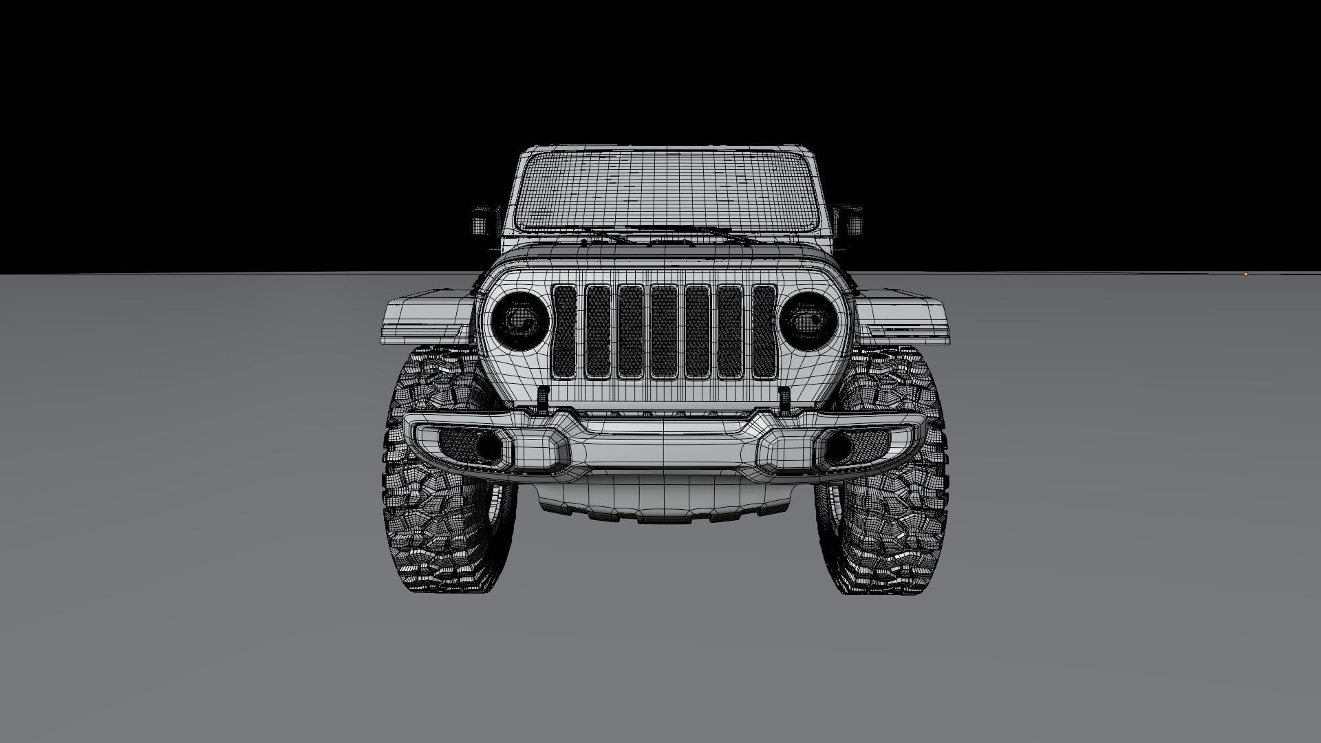 Jeep Wrangler Rubicon  3D model_11
