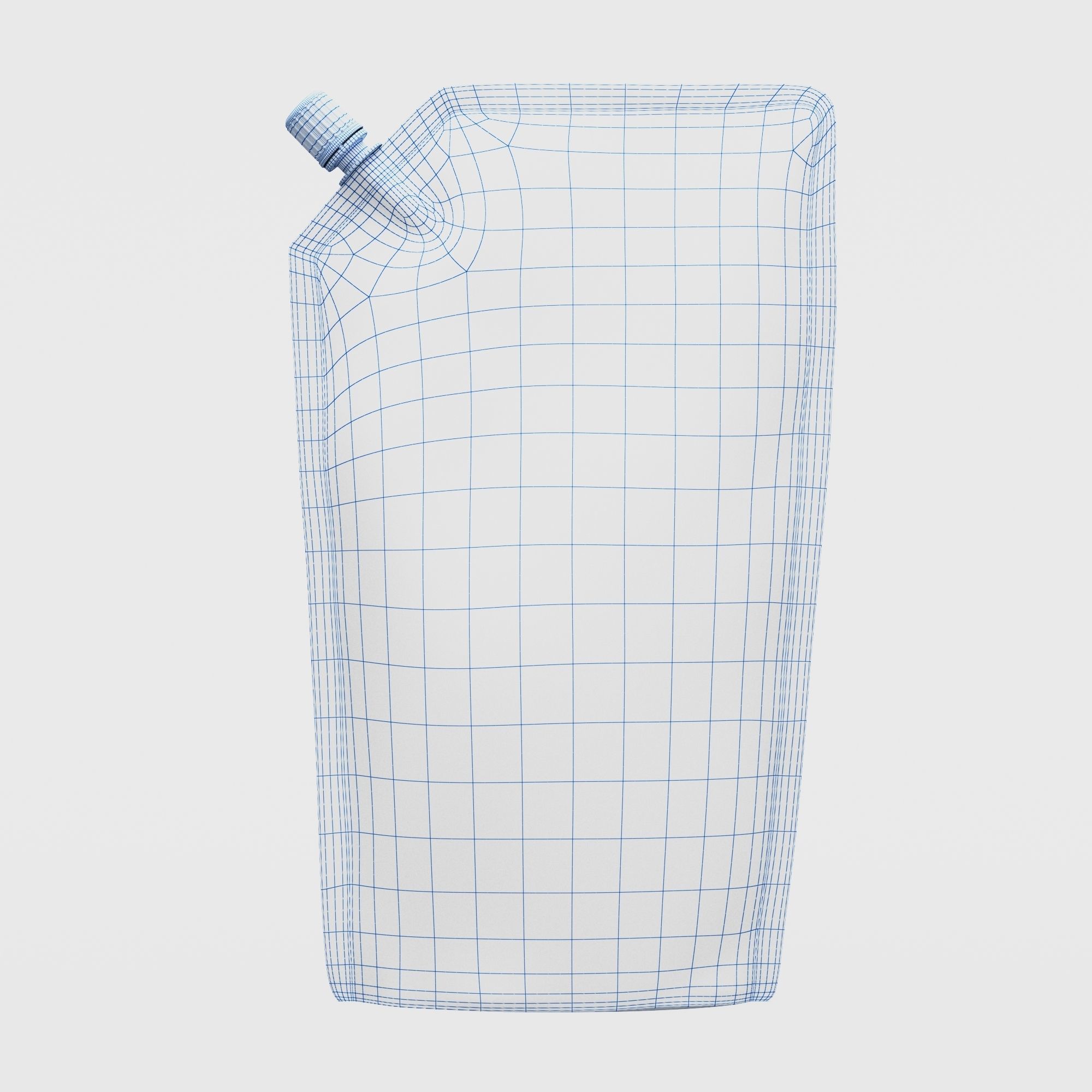 Shampoo And Dispenser 3D model_4