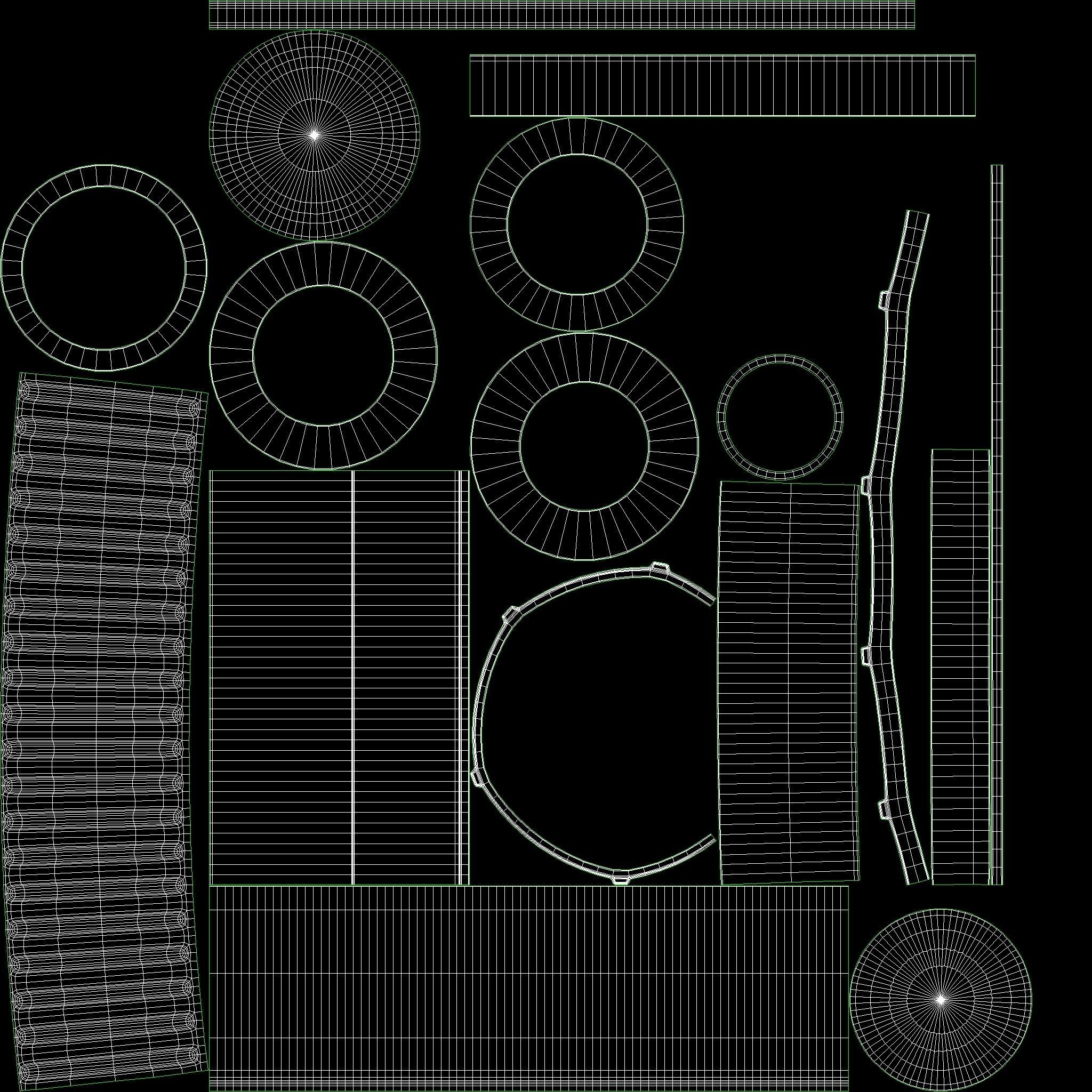 Shampoo And Dispenser 3D model_13