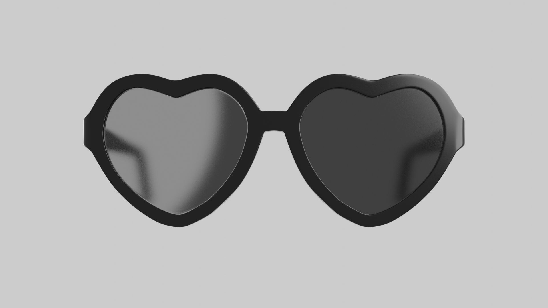Sunglasses in Black Color 3D print model_1