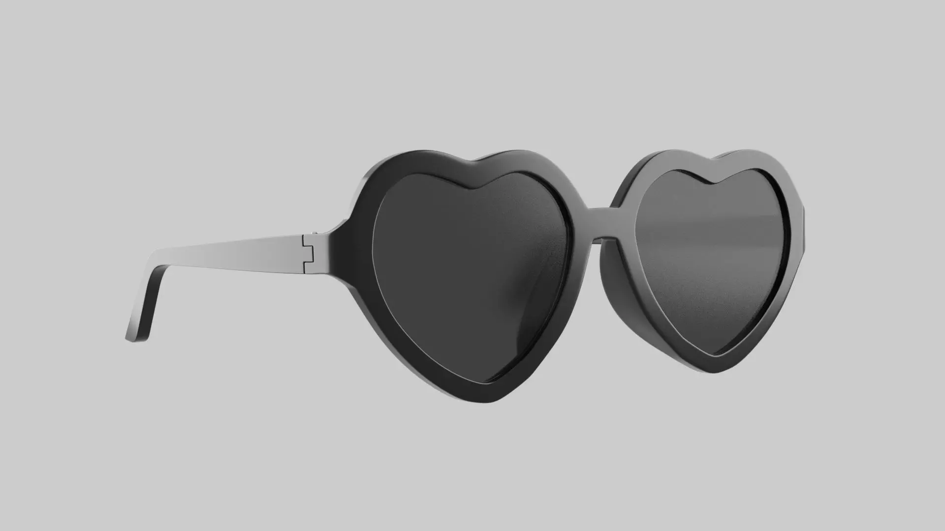 Sunglasses in Black Color 3D print model_0