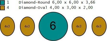 Woman Solitaire Ring 771 3D print model_7