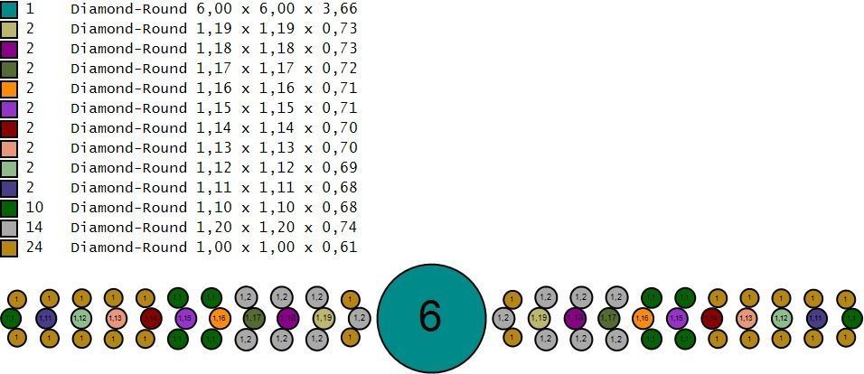 Woman Solitaire Ring 726 3D print model_8