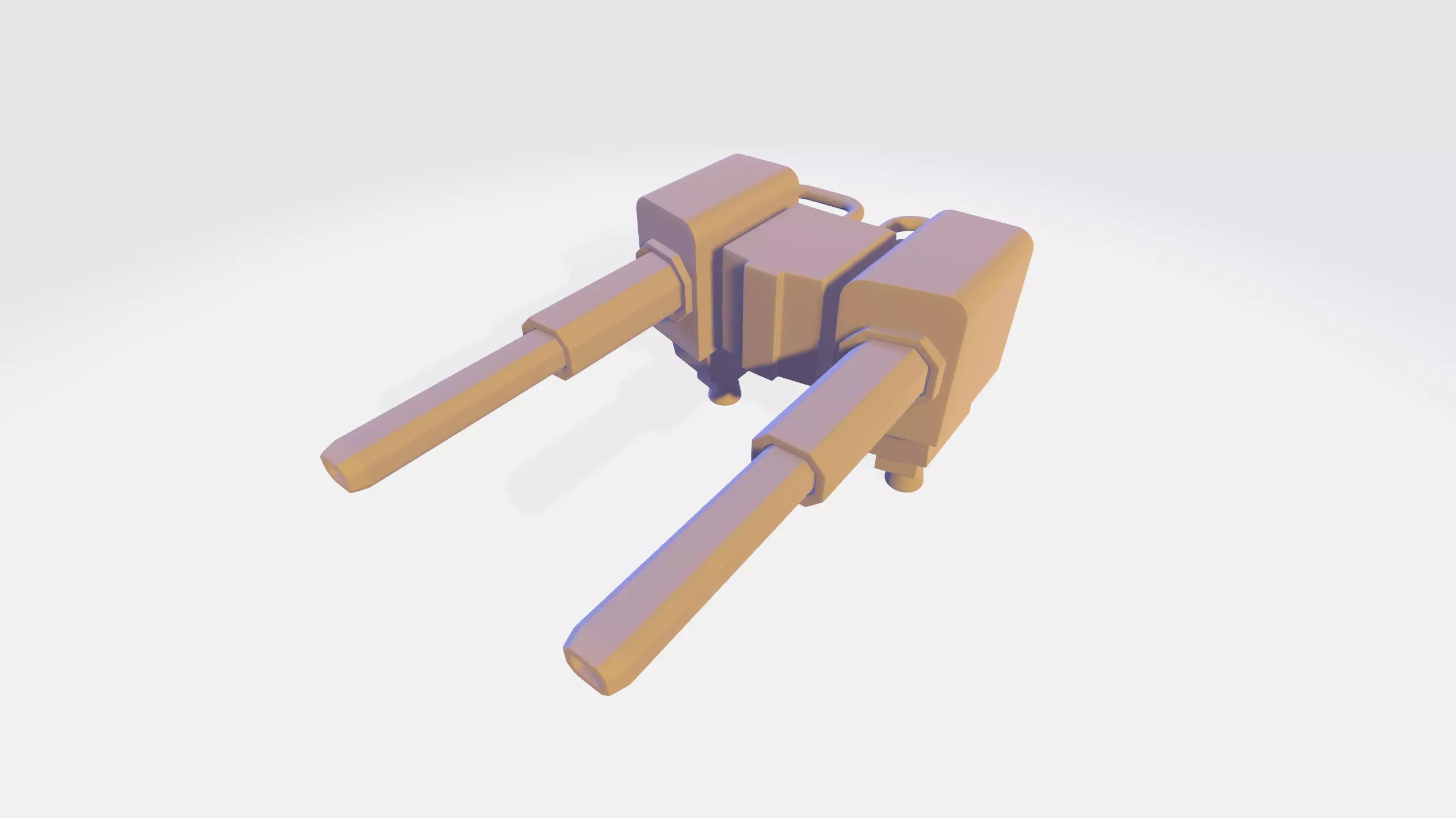 Military Base defend Free low-poly 3D model
