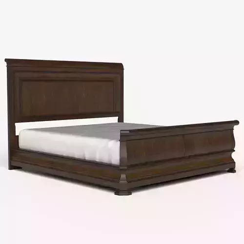 Bedroom Louie Ps Queen Sleigh Bed at Rider Furniture AR