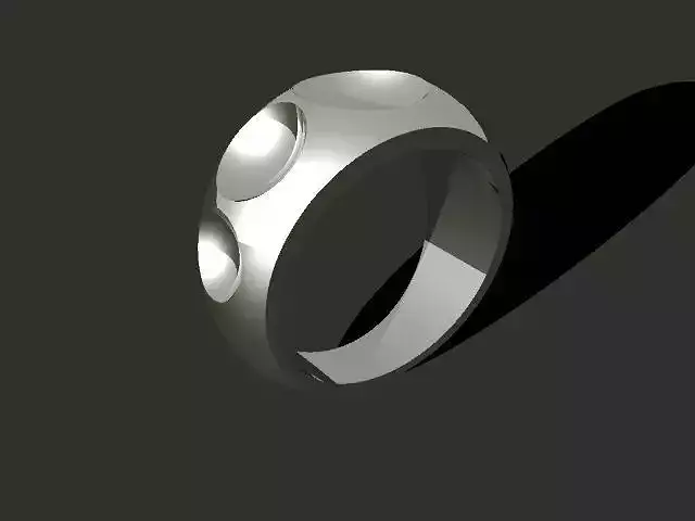 3D printable jewellry ring