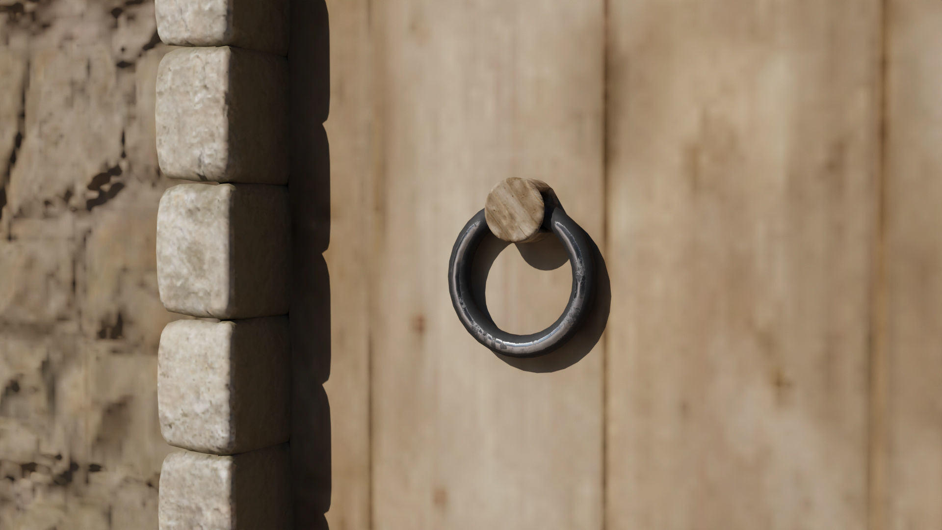 Medieval House By Nikdox Low-poly 3D model_10