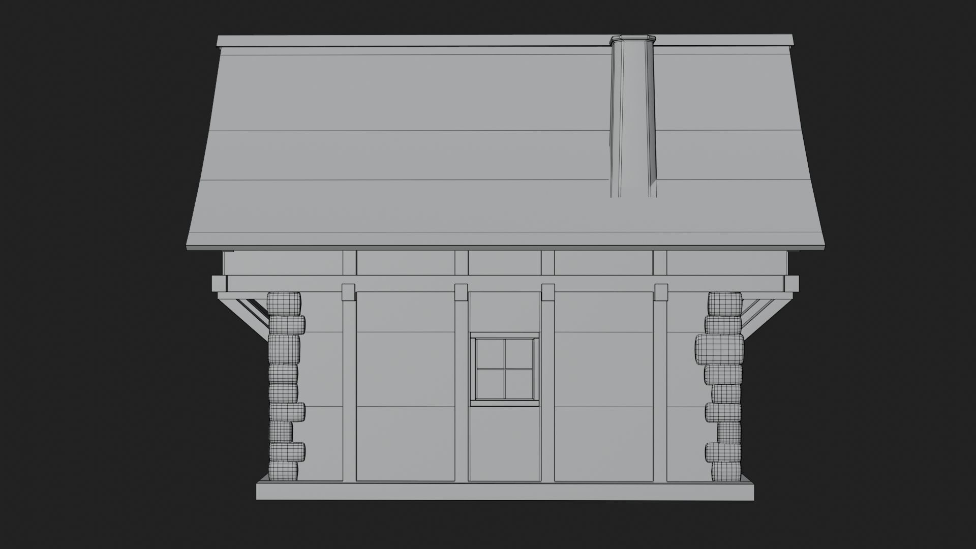 Medieval House By Nikdox Low-poly 3D model_20