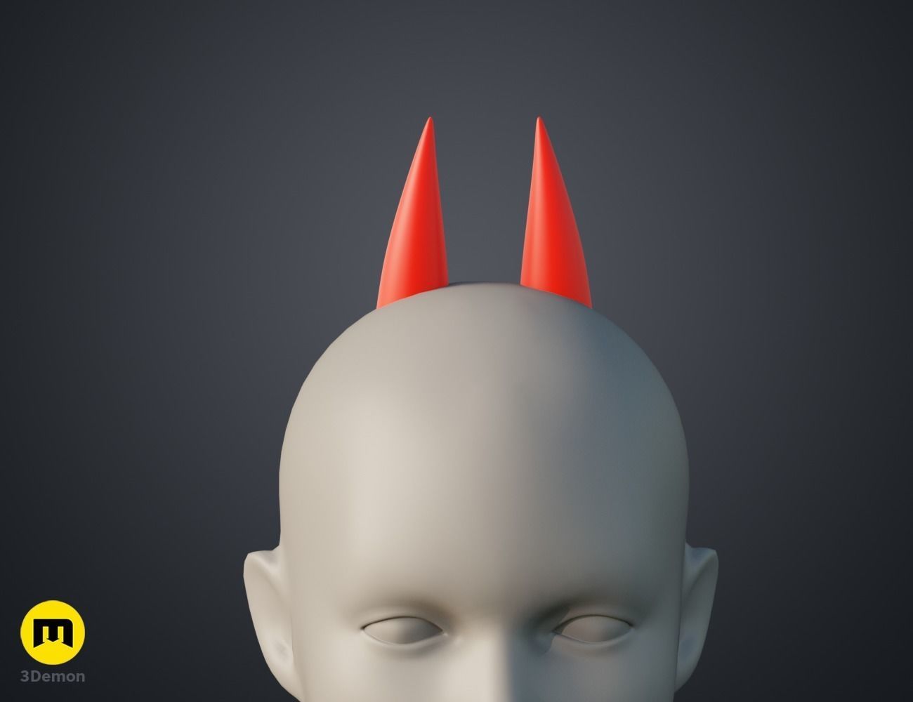 Power Horns Chainsaw Man 3D print model_4