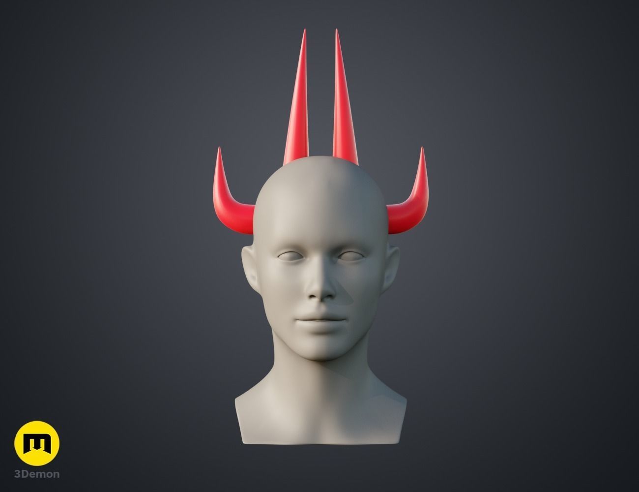 Power Horns Chainsaw Man 3D print model_8