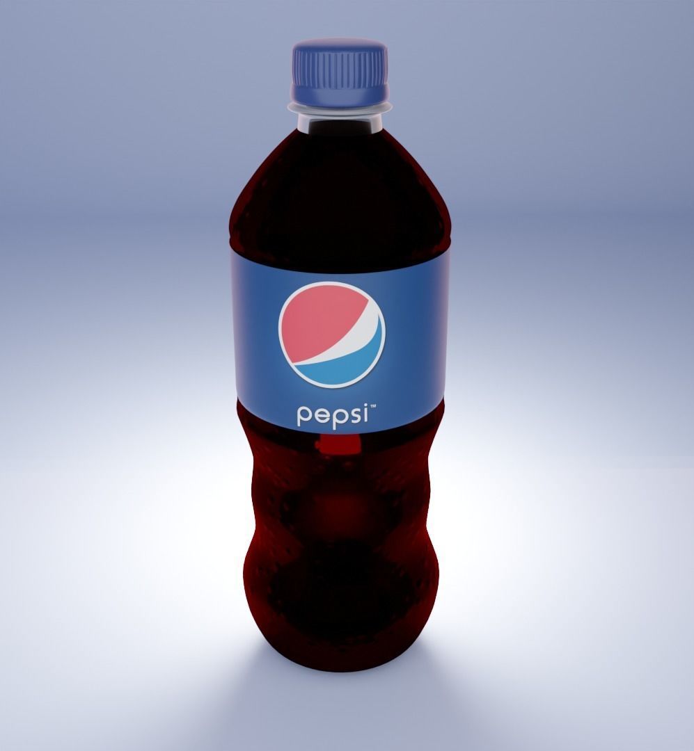 3D Pepsi bottle 3D model_1