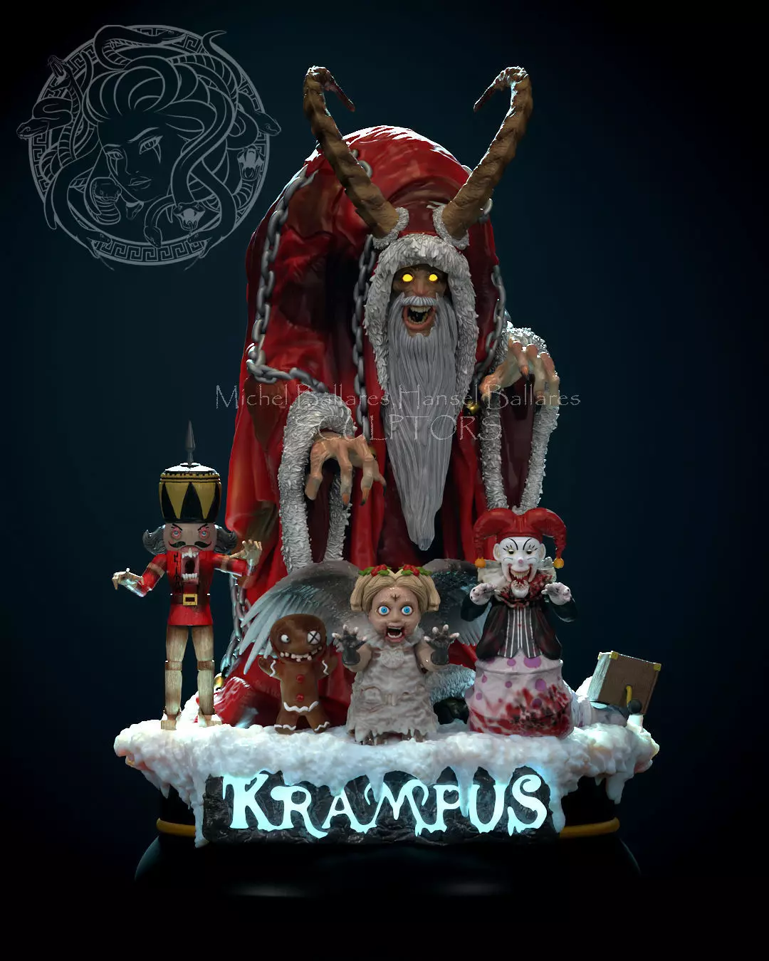 KRAMPUS BY CREATIVE GEEK MB 3D print model_0
