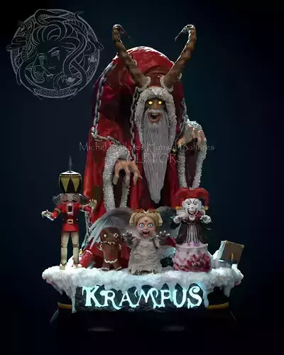 KRAMPUS BY CREATIVE GEEK MB 3D print model