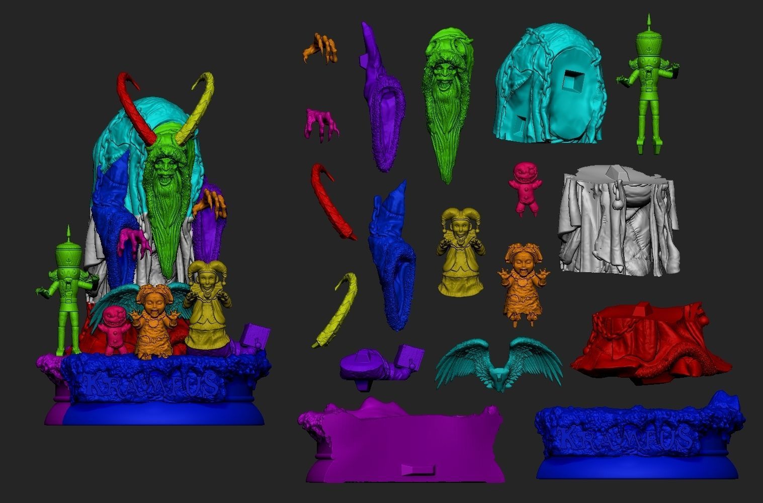 KRAMPUS BY CREATIVE GEEK MB 3D print model_7